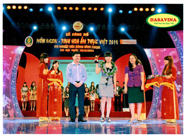 DASAVINA nhận giải vàng Món ngon tinh hoa ẩm thực Việt