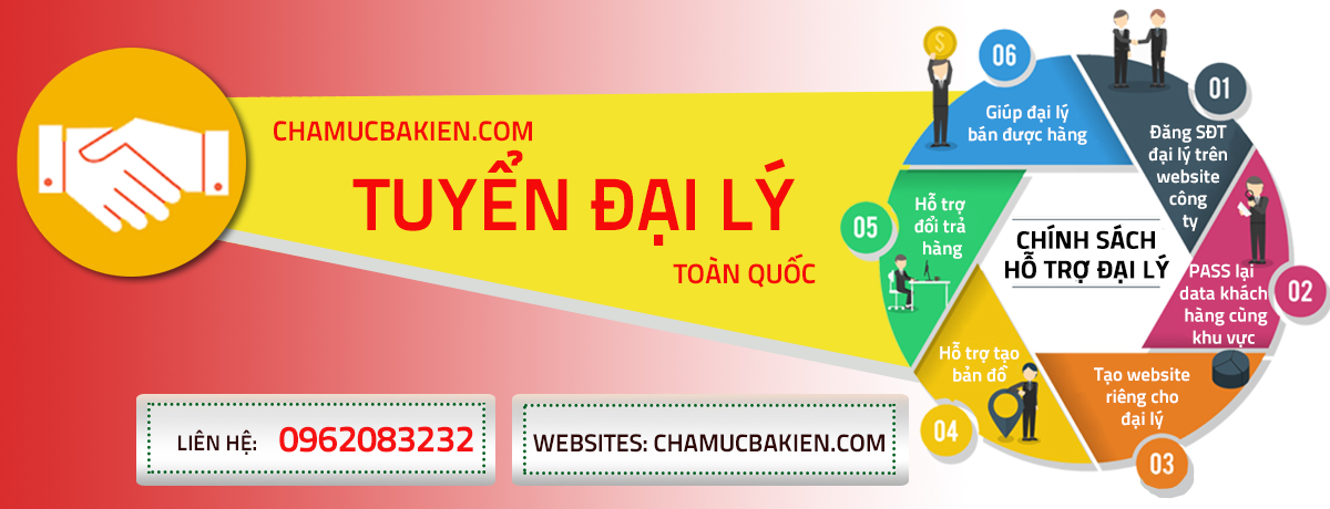 chamucbakien.com tuyển đại lý bán hàng trên toàn quốc