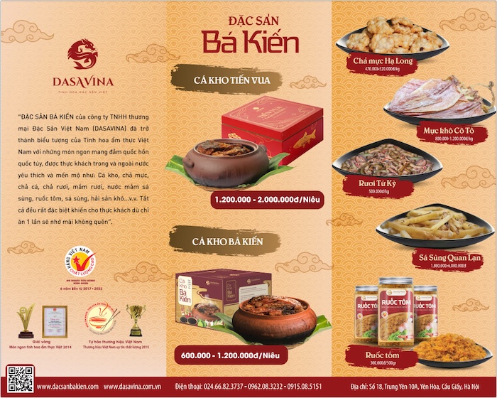 DASAVINA - Thương hiệu đặc sản Việt uy tín tại Hà Nội